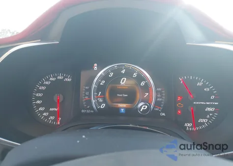 2019 Chevrolet Corvette Stingray z USA, uszkodzony, nr VIN 1G1YF2D79K5102691